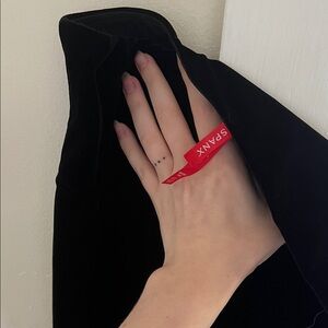 SPANX Black Velvet Wrap